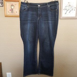 Maurices Dark Wash Boot Cut Jeans - Size 20w Reg